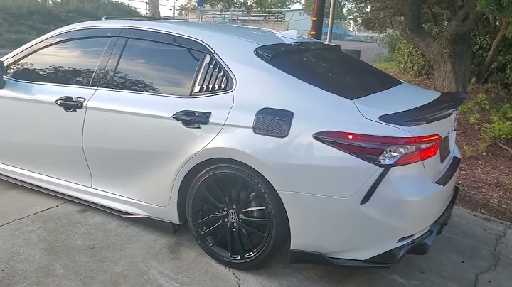 A WALK-AROUND MY 21 CAMRY XSE HYBRID.