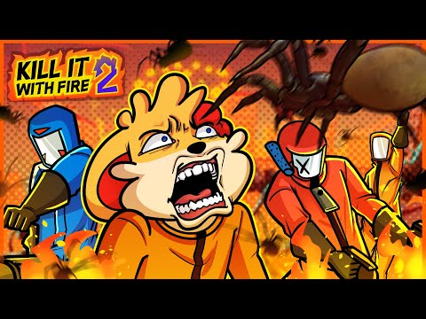 We Entered Spider Hell!!!! [kill It With Fire! 2]