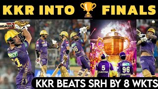 KKR Into The Finals 🏆🔥 | Match Winning Partnership by Shreyas-Venkatesh | KKR vs SRH Review #ipl2024