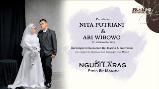 LIVE Bp Marmo Ngukir (RESEPSI) Karawitan NGUDI LARAS ||  Pernikahan Nita \u0026 Ari || RONA audio