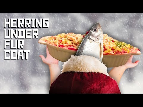 Video: Herring Under A Fur Coat In Jelly - A Recipe With A Photo