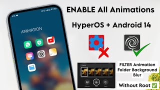 Force HIGH Range Mode on Any XIAOMI! ACTIVATE Icon Animations, Folder Blur and MORE | Without Root screenshot 2