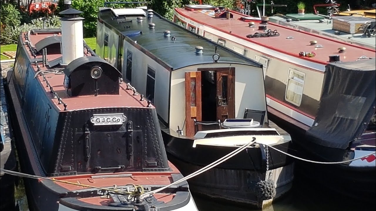 Painting Our Narrowboat part one YouTube