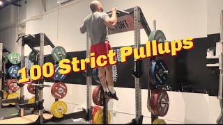 100 Strict Form Pullups | Eric Rivera