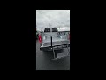 How to open the tailgate step on Ford Trucks