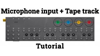 OPz Tutorial: Tape track effects for input signal