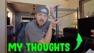 4 Tier Shelving Unit Nsf Wire Shelf Review