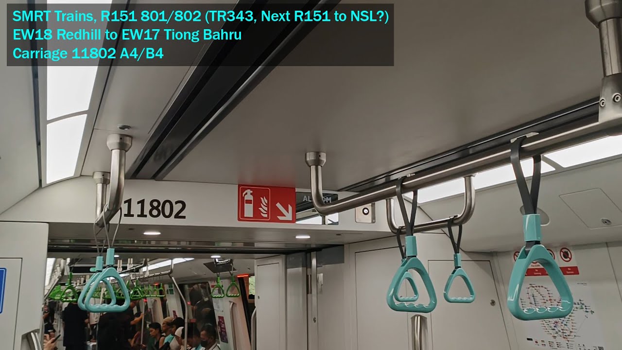 [Next R151 to NSL?] SMRT Trains - Alstom R151 [801/802] [Redhill → ...