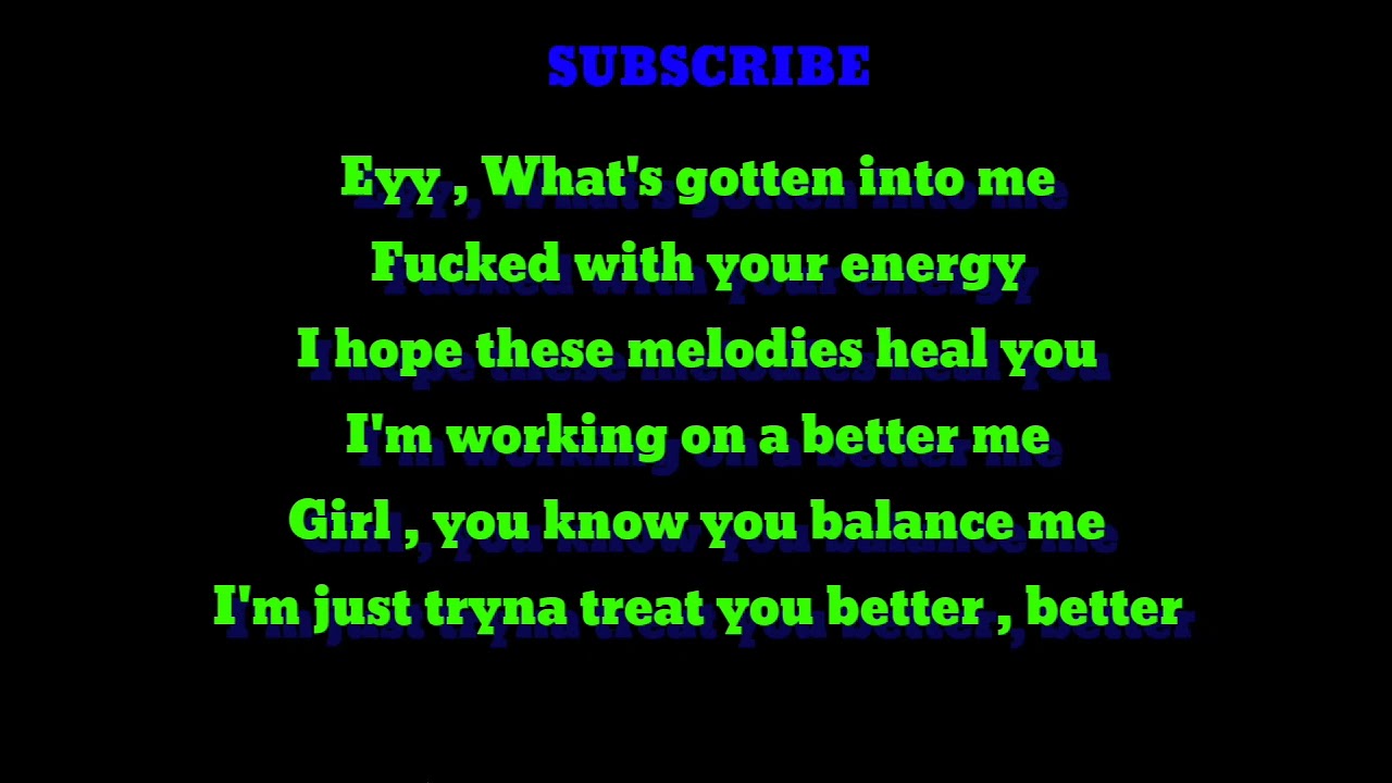 Blxckie - CRY - Lyrics