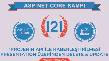 #121 Asp.Net Core 5.0 Project Camp Communicating the Project with APIs Edit & delete on the Project