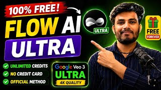 Veo 3 Ultra FREE Mein Kaise Use Kare? 🔥 Unlimited Credits Full Tutorial 
