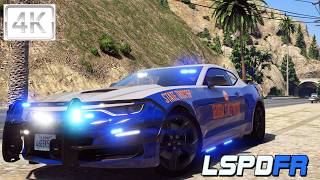 GTA 5 MODS LSPDFR | GSP CAMARO Highway Patrol 🚓