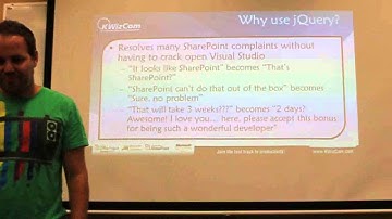 SharePoint and JQuery with Kevin Vieira part 1