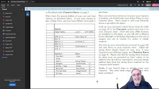 On to the Character Sheet - but not quite. Let's split it up and make it versatile!