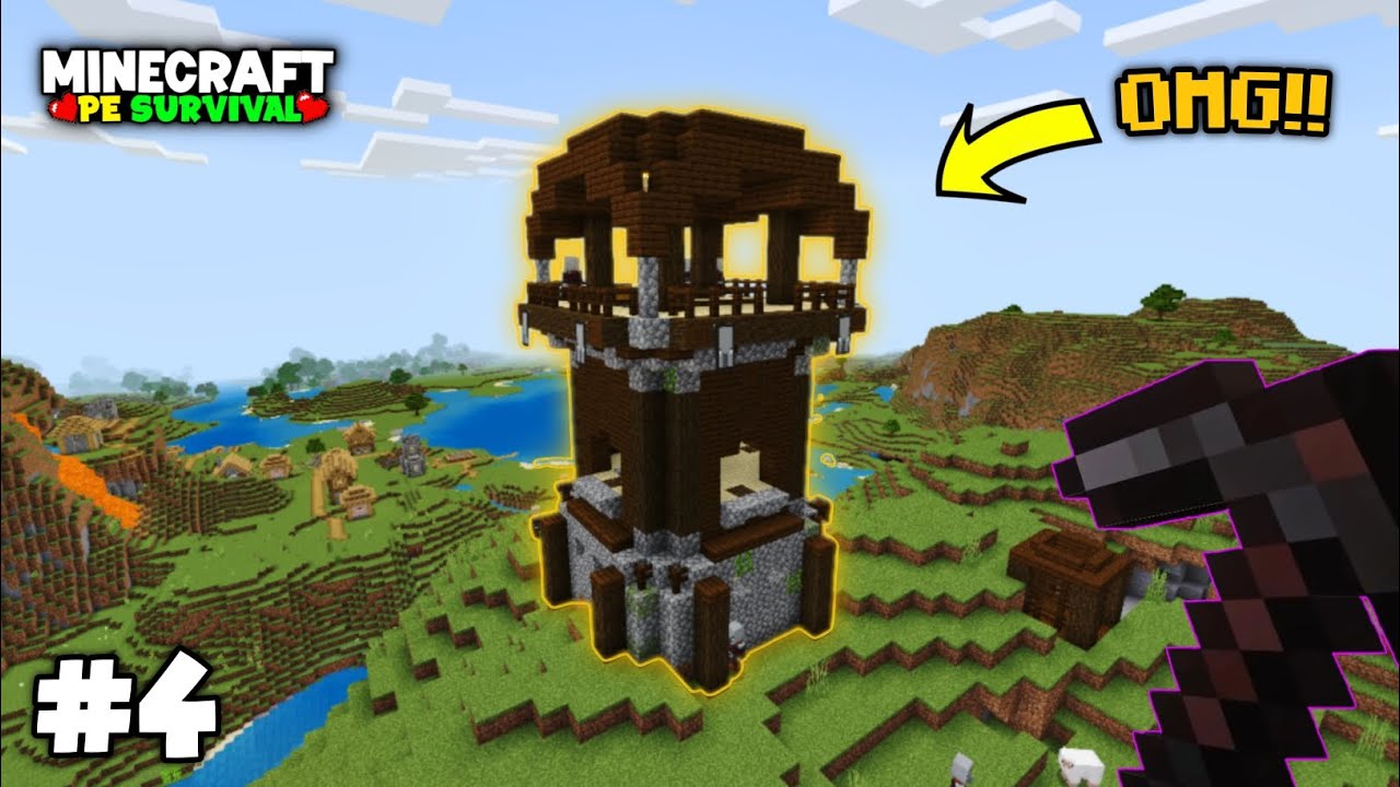 Minecraft Survival Ep 4 | Pillager Outpost Raid ⚔️🔥 | OP Loot & Adventure