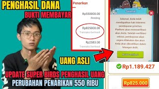 Super birds terbukti membayar 550 ribu hingga 800 ribu‼️aplikasi penghasil uang update penarikan screenshot 2