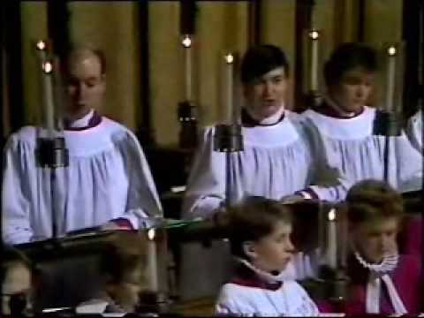 Poor quality video I'm afraid, but I had to upload this as it has such a very pretty little melody! Circa 1987 probably. A deceptively unassuming piece which actually has a complex organ accompaniment and gives two of the choristers several chances to shine with some highly competent duetting. It's just beautiful. Someone asked who the composer was. As I didn't know, I asked Murphywood, who has replied: Wow that's a tough one! Just checked the "Radio Times" cutting - sadly there is no mention of the music! I wondered in Revd. Bailey (who did the commentary on the service) may have mentioned it during the service, but no. Finally I played it to my friend and we decided that it sounded like Haydn or Mozart. I checked The Choral Public Domain Library (one of the world's largest free sheet music sites, where you can search for scores). I checked all the Haydn Masses. But nothing. Then started on the Mozart ones. Eventually I found that they are singing "Missa Brevis in C Major (KV 259)(Wolfgang Amadeus Mozart)" You can see the (free) pdfs of the score at: www.cpdl.org 28KV_259%29_%27Organ_solo%27_%28Wolfgang_Amadeus_Mozart%29