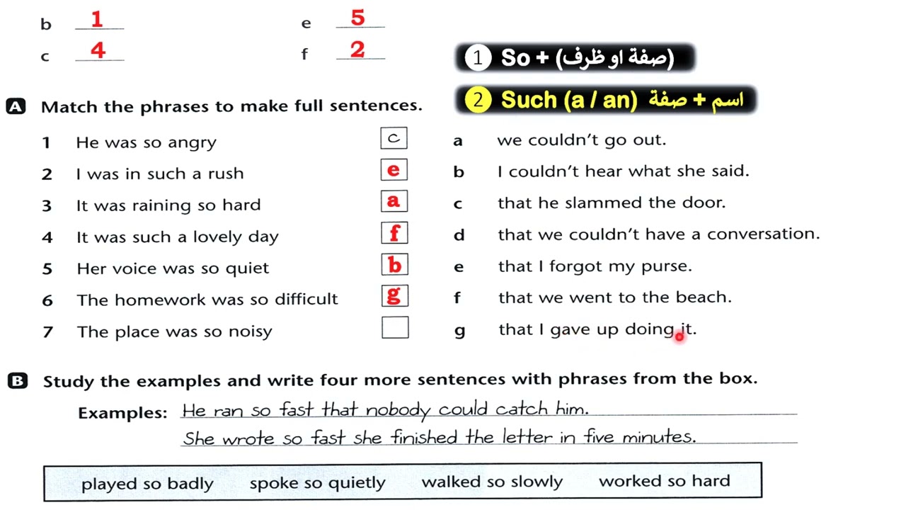 حل صفحة 36 و 37 نشاط انكليزي خامس اعدادي