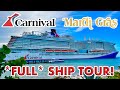 Carnival Mardi Gras FULL Ship Tour! | Detailed Deck-By-Deck Walkthrough of New Carnival Cruise Ship!
