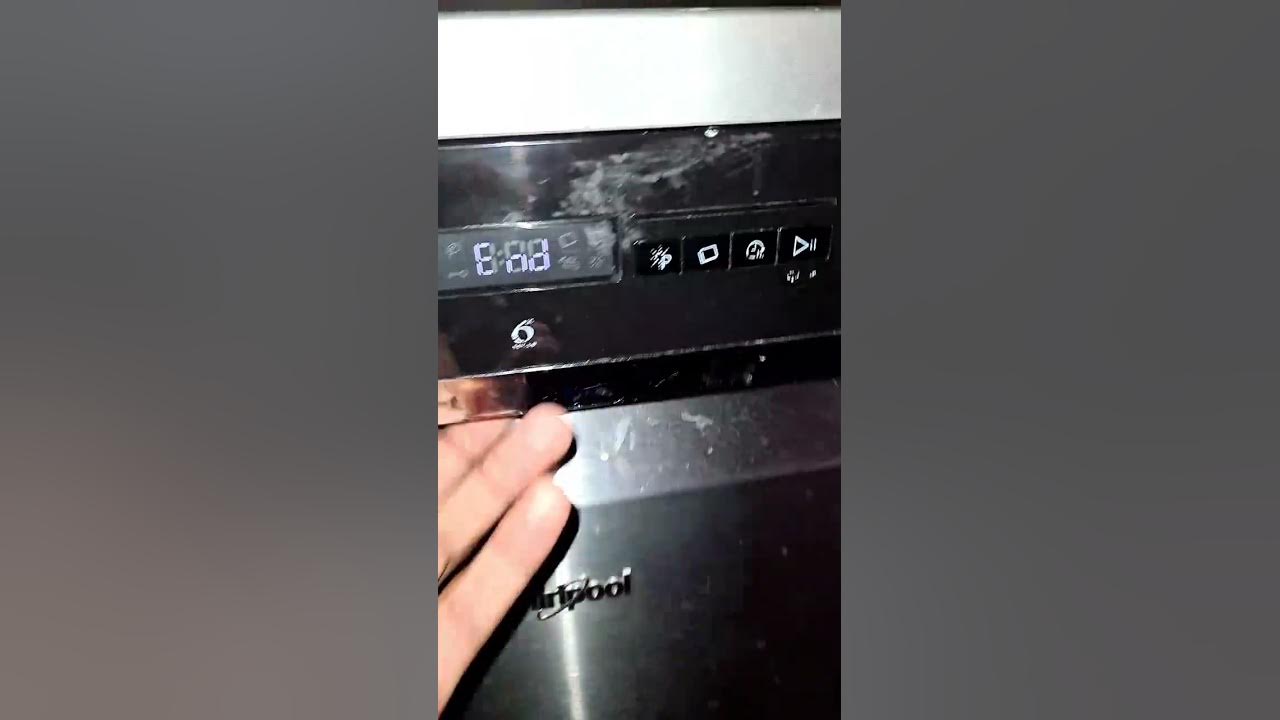 Whirlpool dishwasher end of cycle results youtube