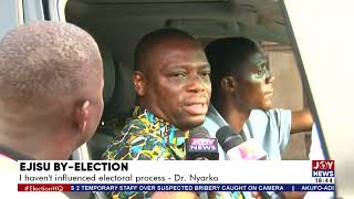 Ejisu by-election: My aim was not to influence EC officials - Prof. Kingsley Nyarko