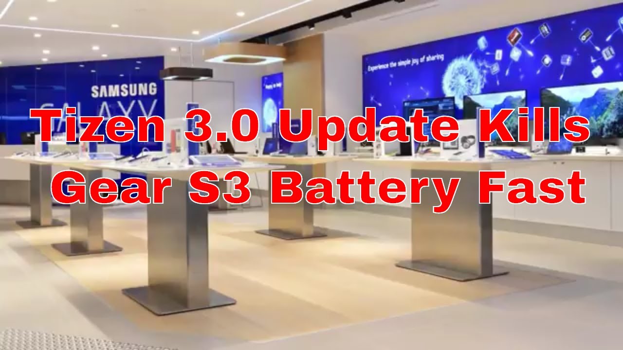 Tizen 3.0 Update Brings Quick Battery Drain And Overheating Issues To The Gear S3
