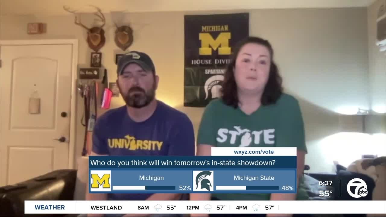 House divided How couples are navigating the Michigan vs. Michigan