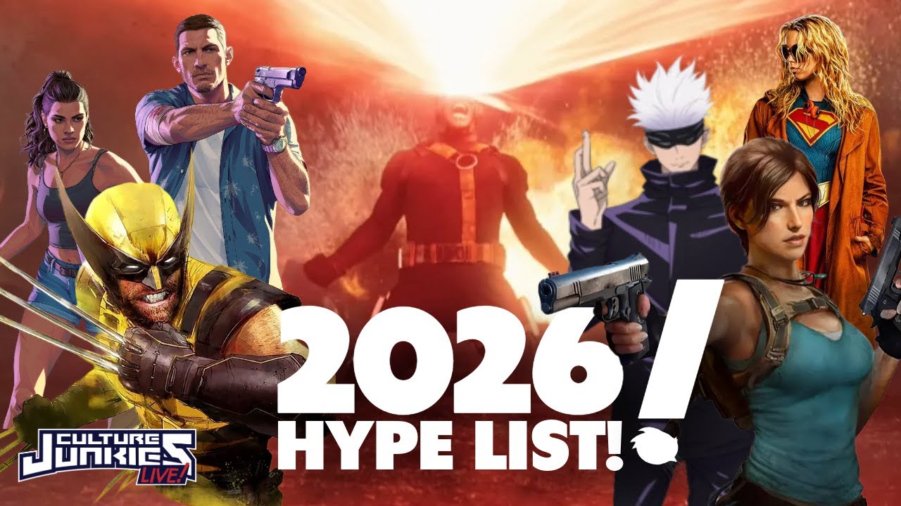 Everything We’re Hyped For in 2026 (Movies, Games & Anime)
