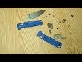 Складной нож benchmade 535 bugout, разбор ножа. Проблема центровки клинка? Не обнаружено.