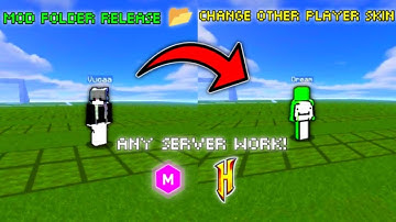 Change other player skin and name in any server Mod folder release Minecraft 1.8.9