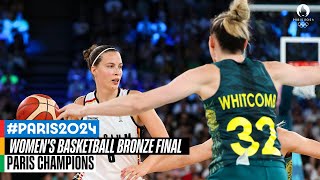 Womens Basketball Bronze Final Paris Champions