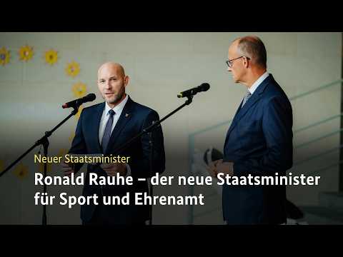 Minister of State for Sport and Volunteering: Ronald Rauhe