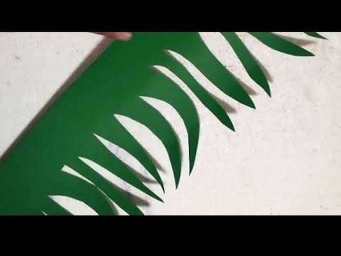 DIY Artificial Grass, How To Make Artificial Paper Grass At Home