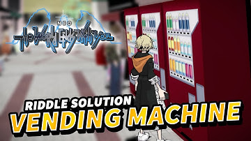NEO The World Ends With You VENDING MACHINE Riddle solution (Week 2 Day 1 Main story)