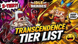 Idle heroes trancendence Hero tier list Idle heroes trancendence Hero tier list