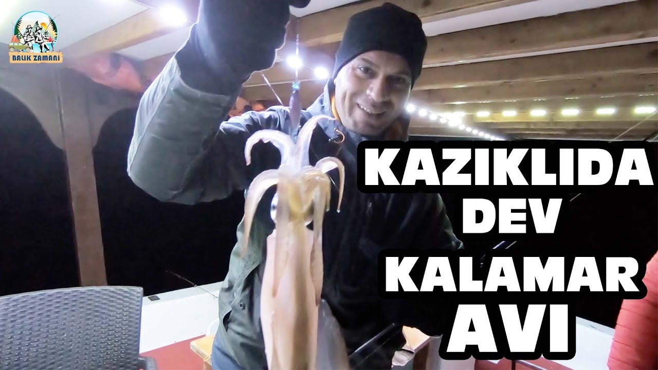 TEKNEDEN DEV KALAMAR AVI!!!