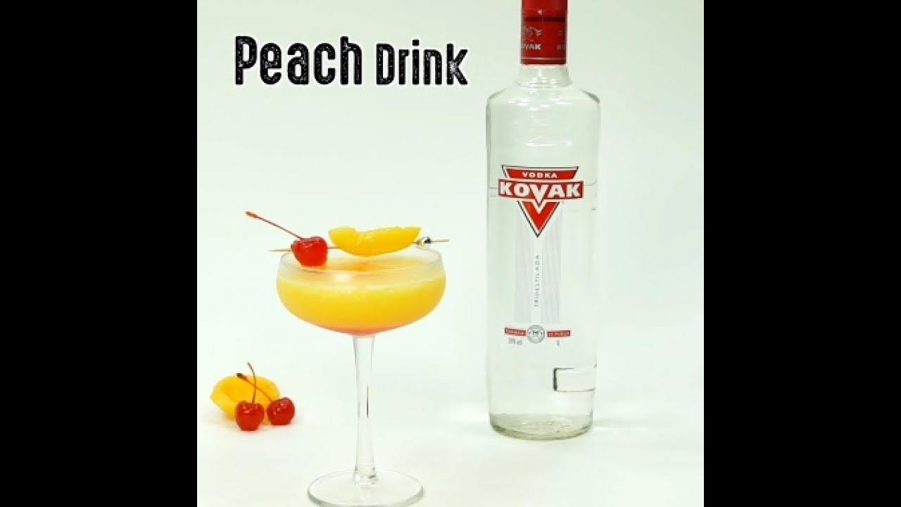 Peach Drink - YouTube