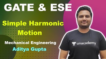Simple Harmonic Motion | Mechanical | GATE & ESE | Aditya Gupta