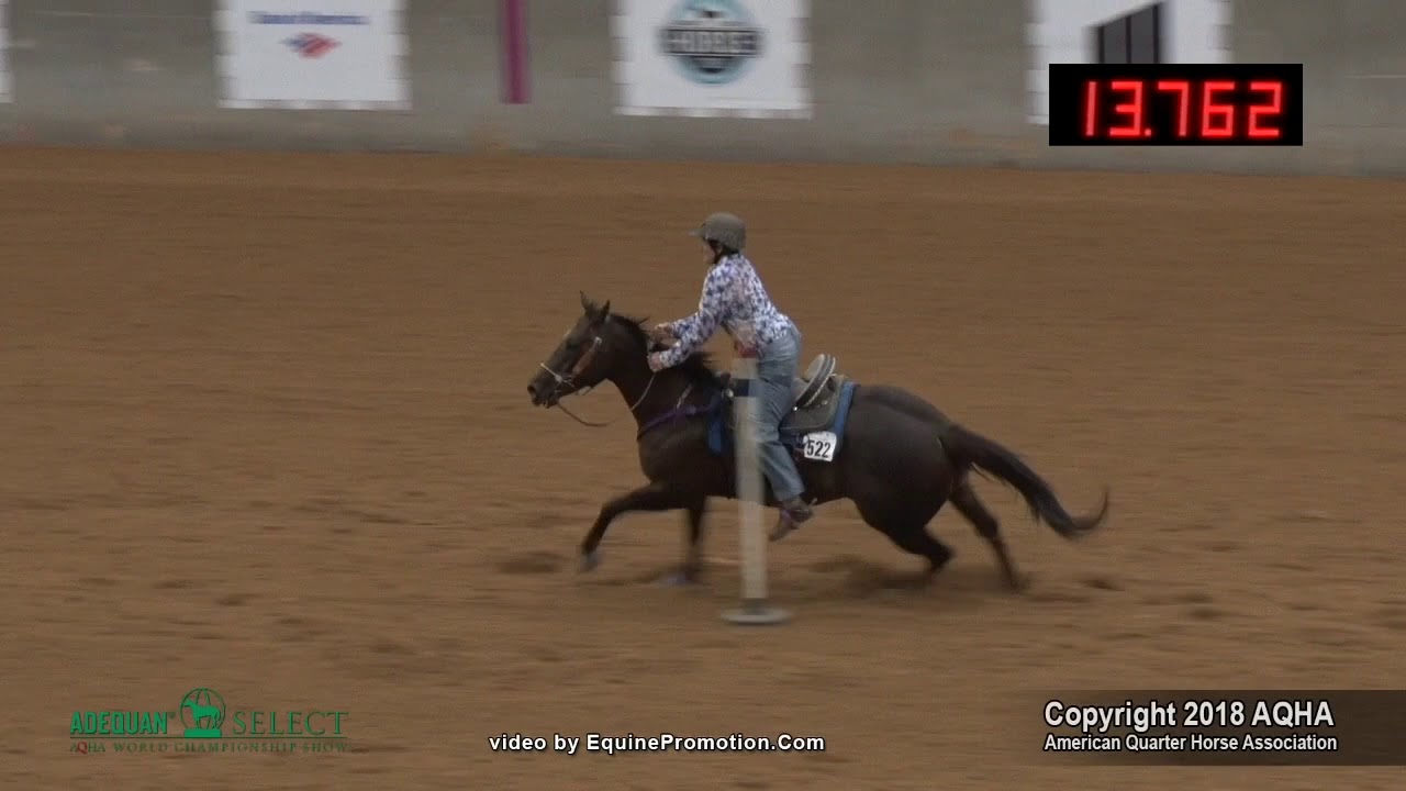 2018 Aqha Select Pole Bending And Stake Race Youtube