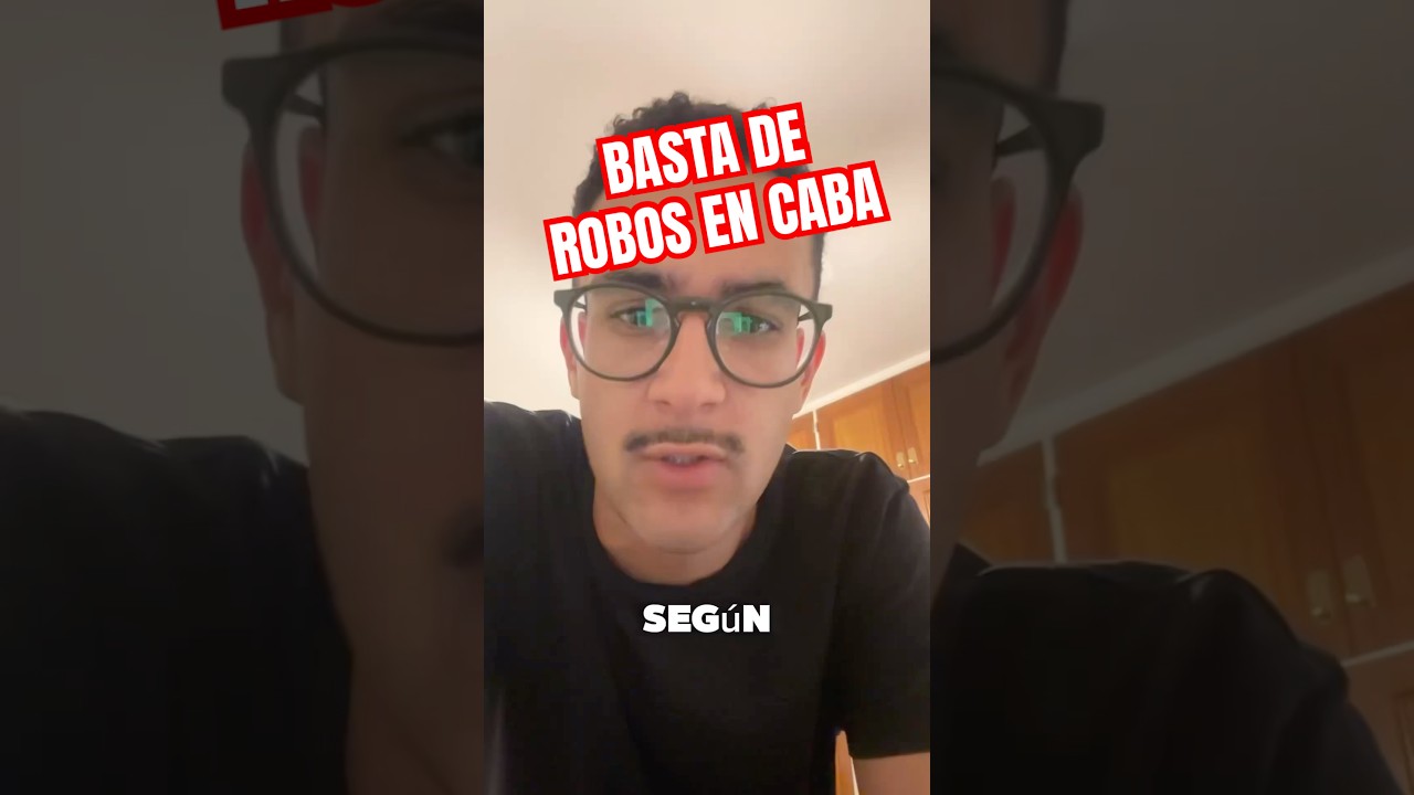 BASTA DE ROBOS EN CABA. 