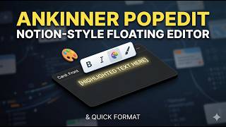 How to Edit Anki Cards WITHOUT Breaking Your Flow