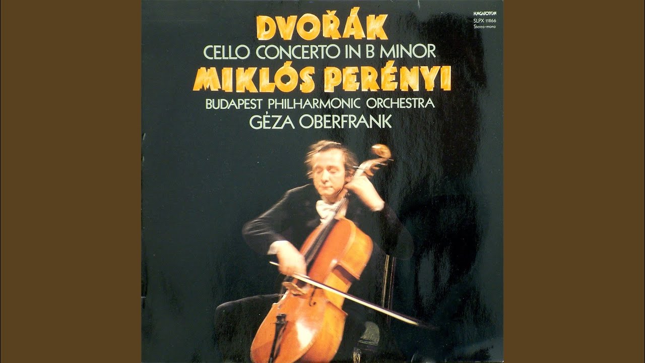 Gordonkaverseny, h-moll / Concerto for violoncello Op. 104 I