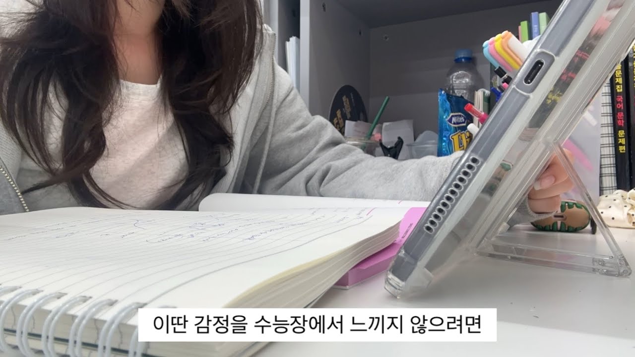 Vlog... 폭염보다더뜨겁게발등이활활타고있는재수생일상