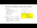 Lecture 3: Data Types, Debugging and Arithmetic Computations