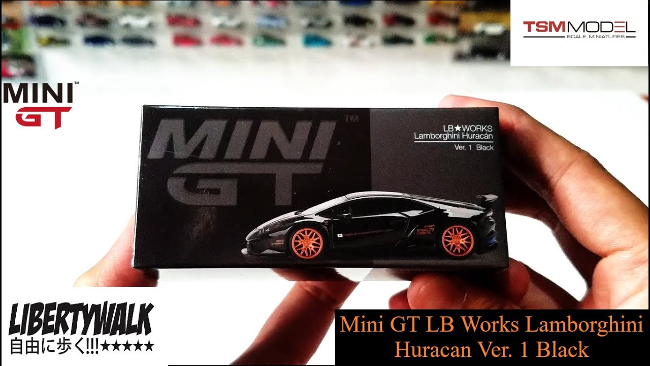 Mini GT LB Works Lamborghini Huracan Ver. 1 Black | Sentuhan Manis ...