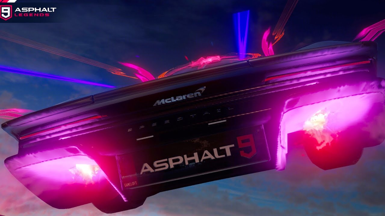 Mclaren speedtail asphalt 9