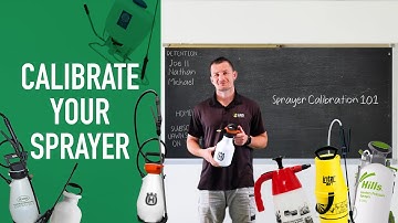 How to calibrate your pressure sprayer for lawn product applications