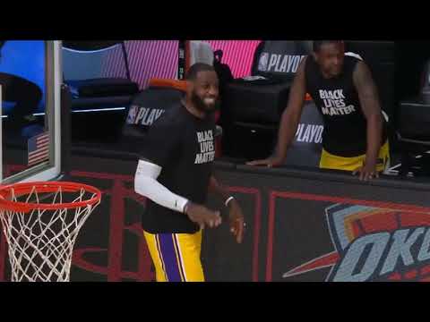Lebron James Gets ANGRY AT REFS for giving the ball to the wrong team: Lakers vs blazers game 2