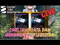 [ID/EN] REKOMENDASI SELECTOR CHAR DAN PARTNER - LIVE CZN