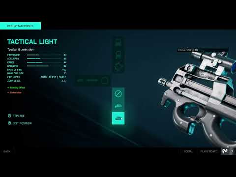How to change attachments in Battlefield 2042 portal
